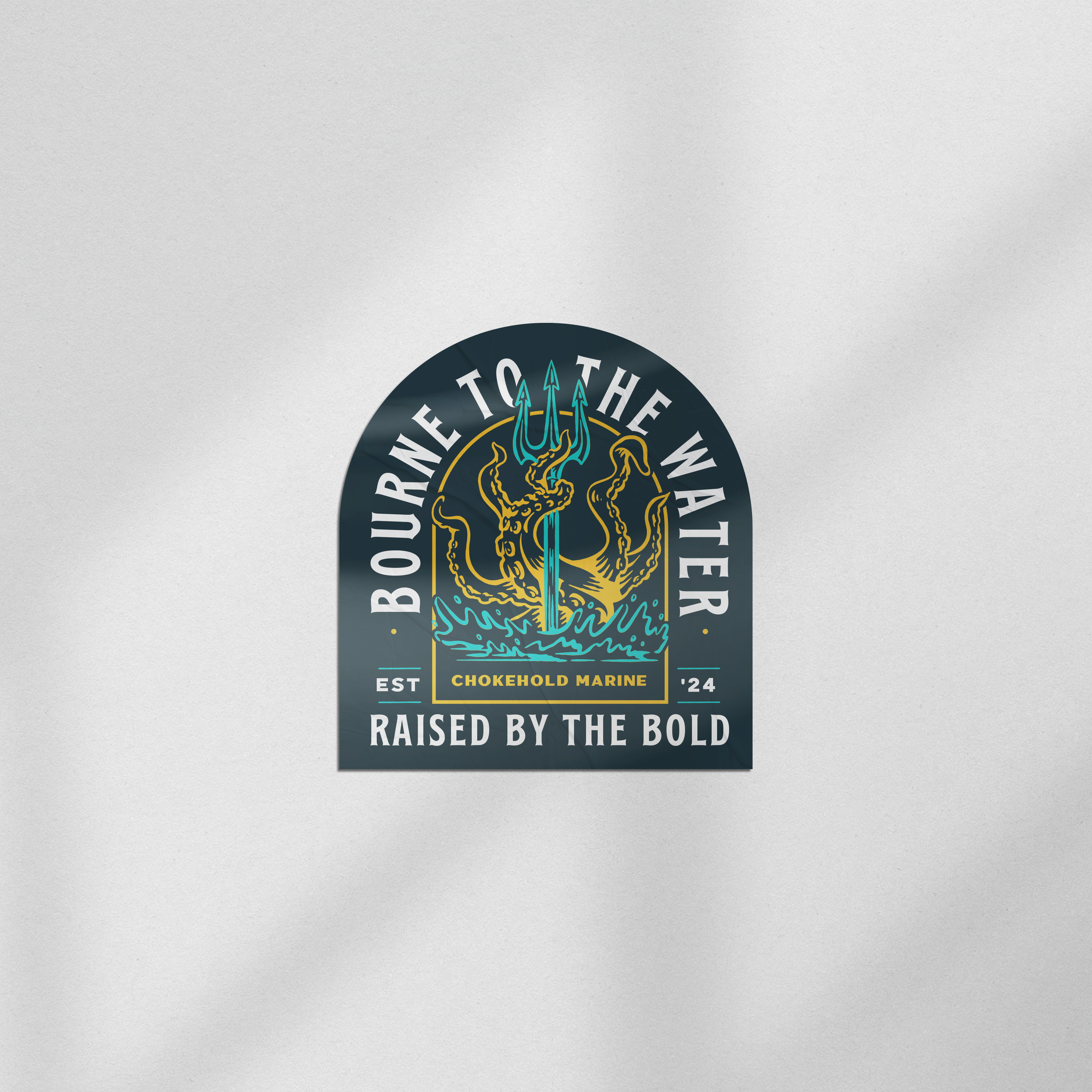 Raised by the Bold Sticker