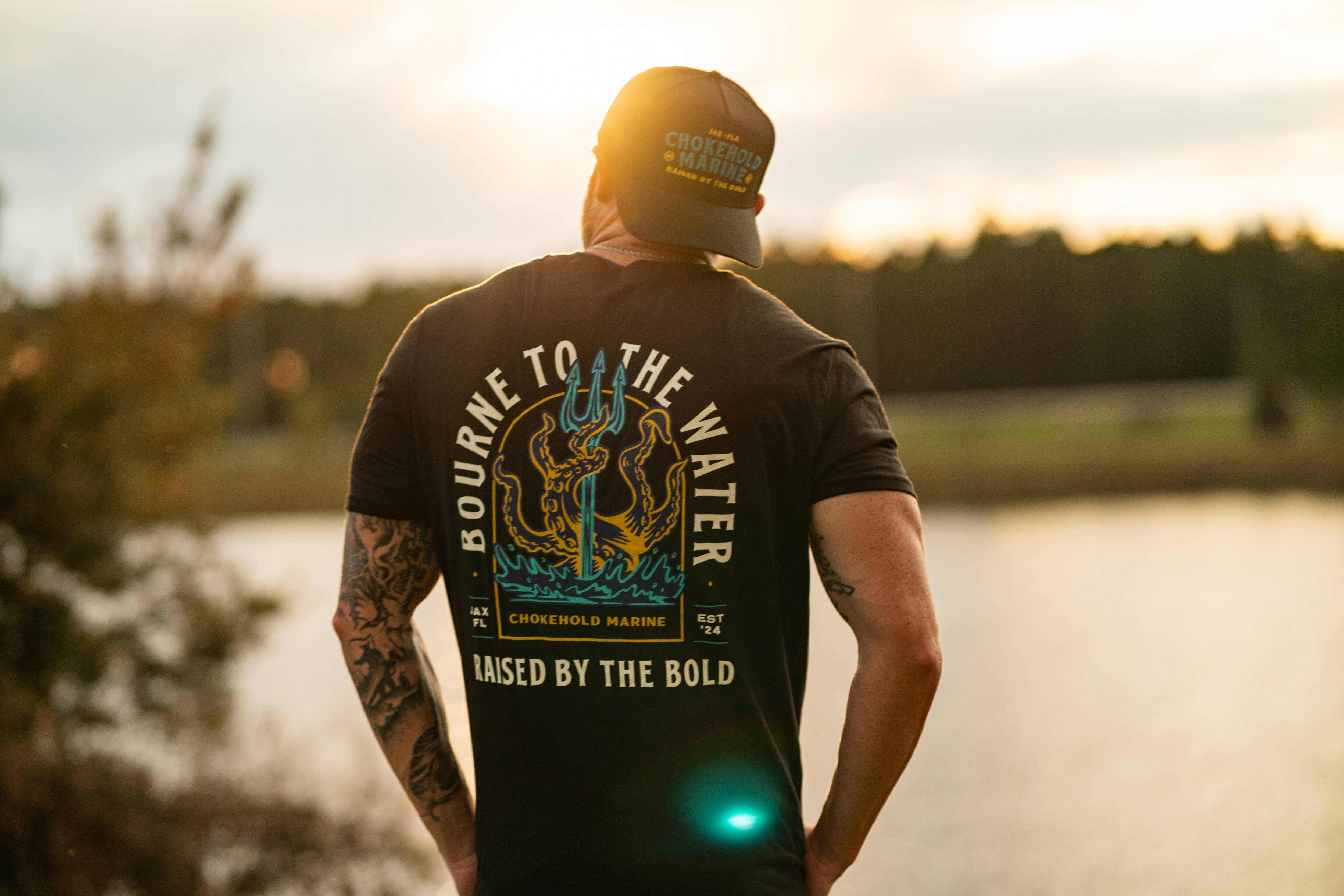 Bourne & Raised Signature Boating Tee