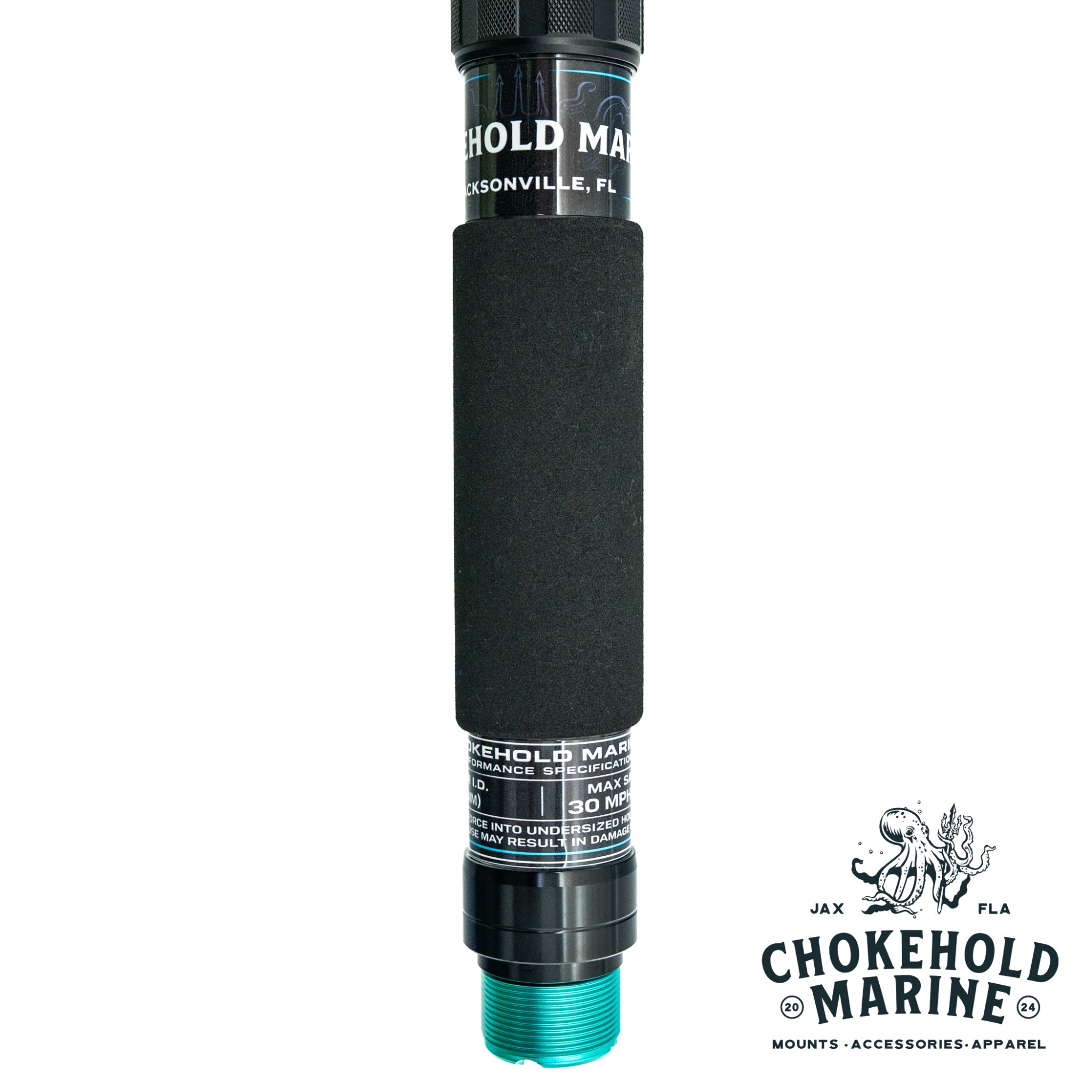 Titan Series Trident Carbon Fiber Flagstaff | Chokehold Marine